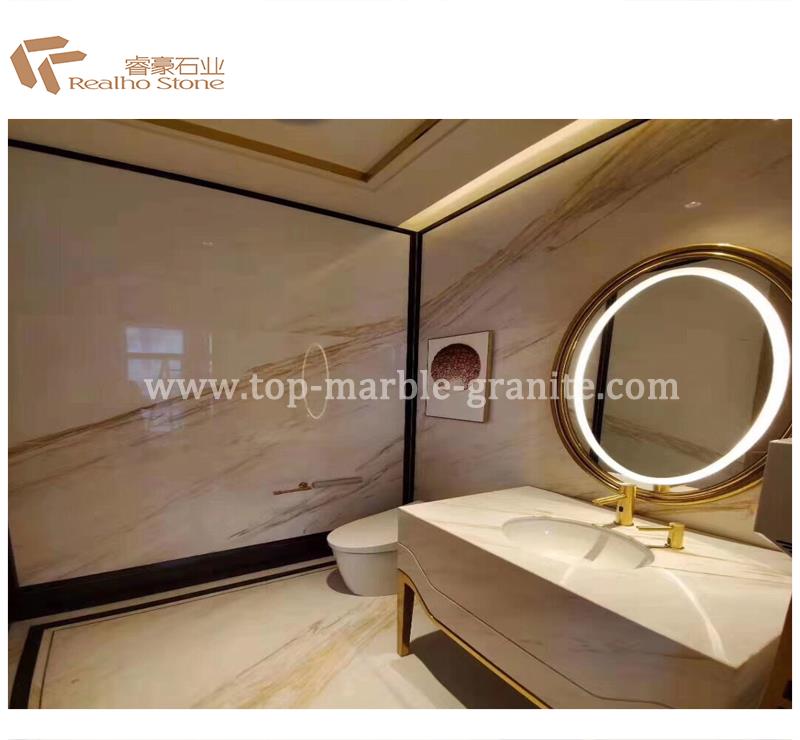 Ariston gold marble for bathroom.jpg