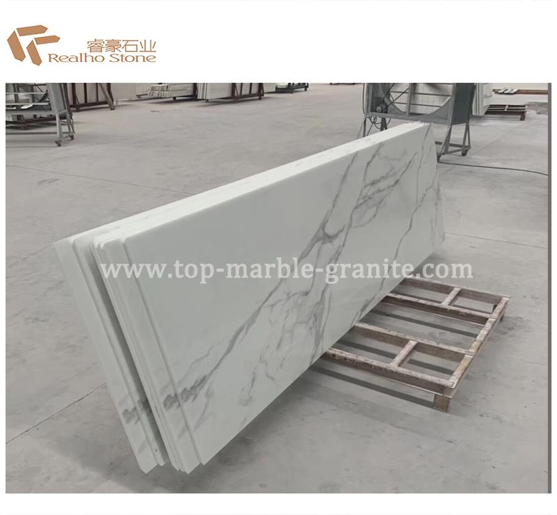 Calacatta white Nano Marble Bar Top Calacatta white Nano Marble Bar Top