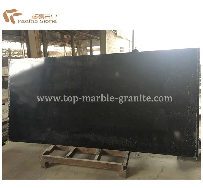 Black Quartz Kitchen Countertop