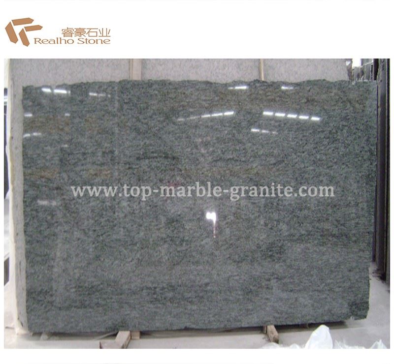 Olive Green Granite Slab