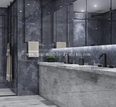 Dark Grey Marble Slab Dark Grey Marble Slab
