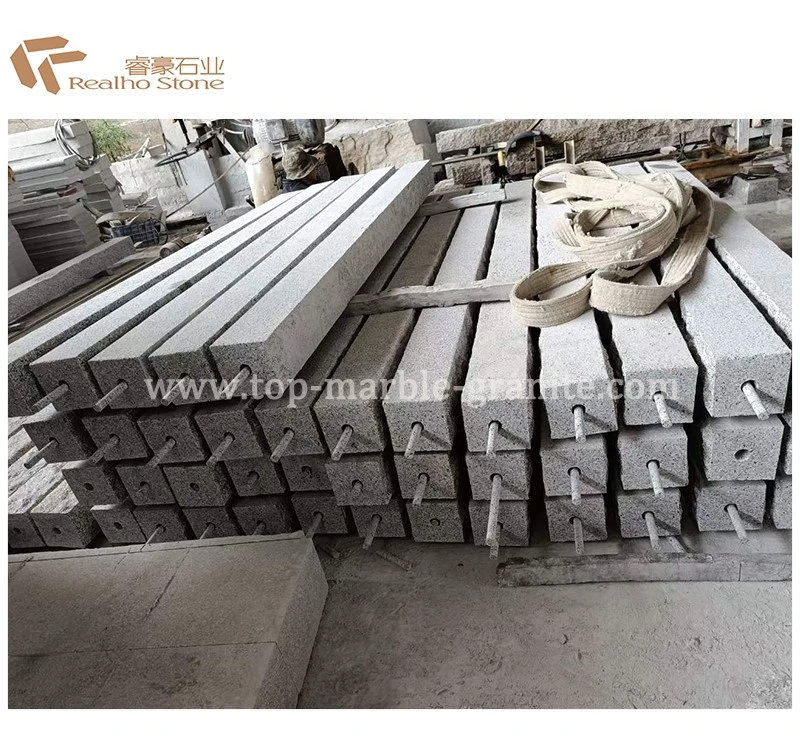 Granite lamp post for garden Granite lamp post for garden