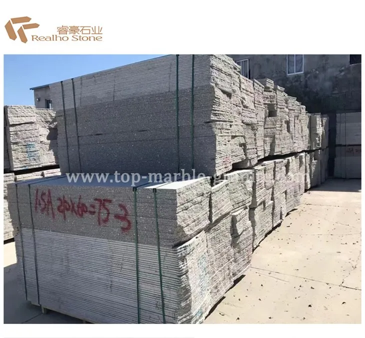 natural grey granite raw blocks 