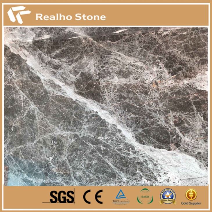 Emma Grey Marble Slabs For Wall Floor