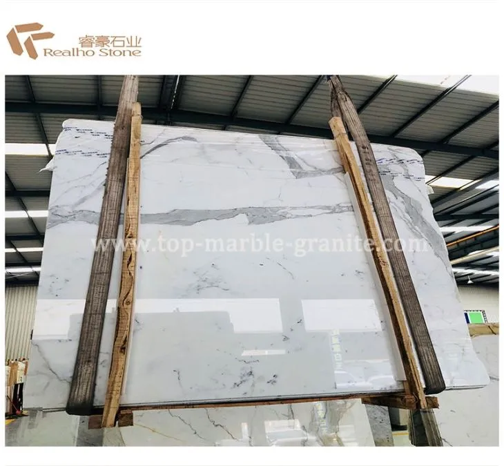 Natural Stone Calacatta White Marble Slab