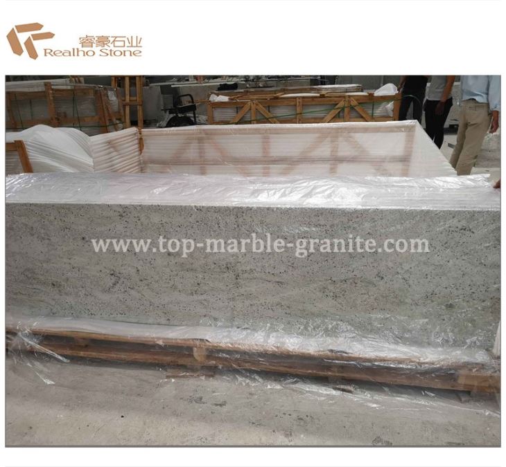 Polished River White Granite Countertop Wholesales