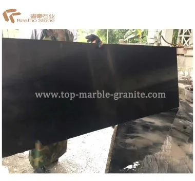 Laje de arenito preto para pavimentação de piso de estrada