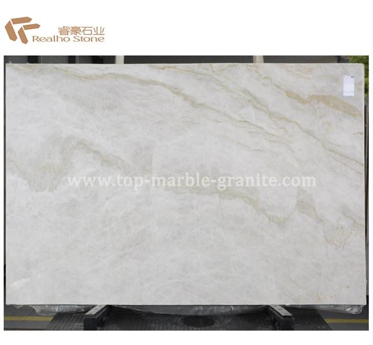 Quartzito Taj Mahal polido para azulejos de parede interior bancadas de cozinha